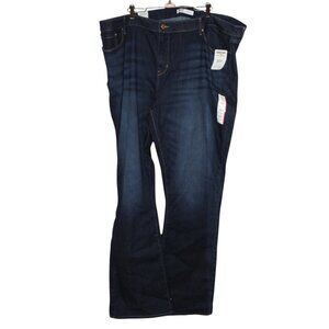 Levi Strauss Signature Gold Womens Plus Size Mid Rise Bootcut 28 L W38 x L34
